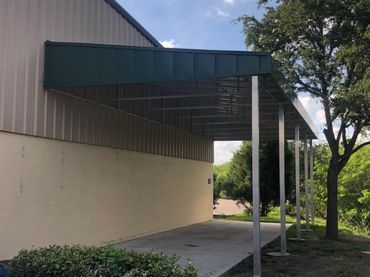 standing seam awnings metal awnings tampa fl