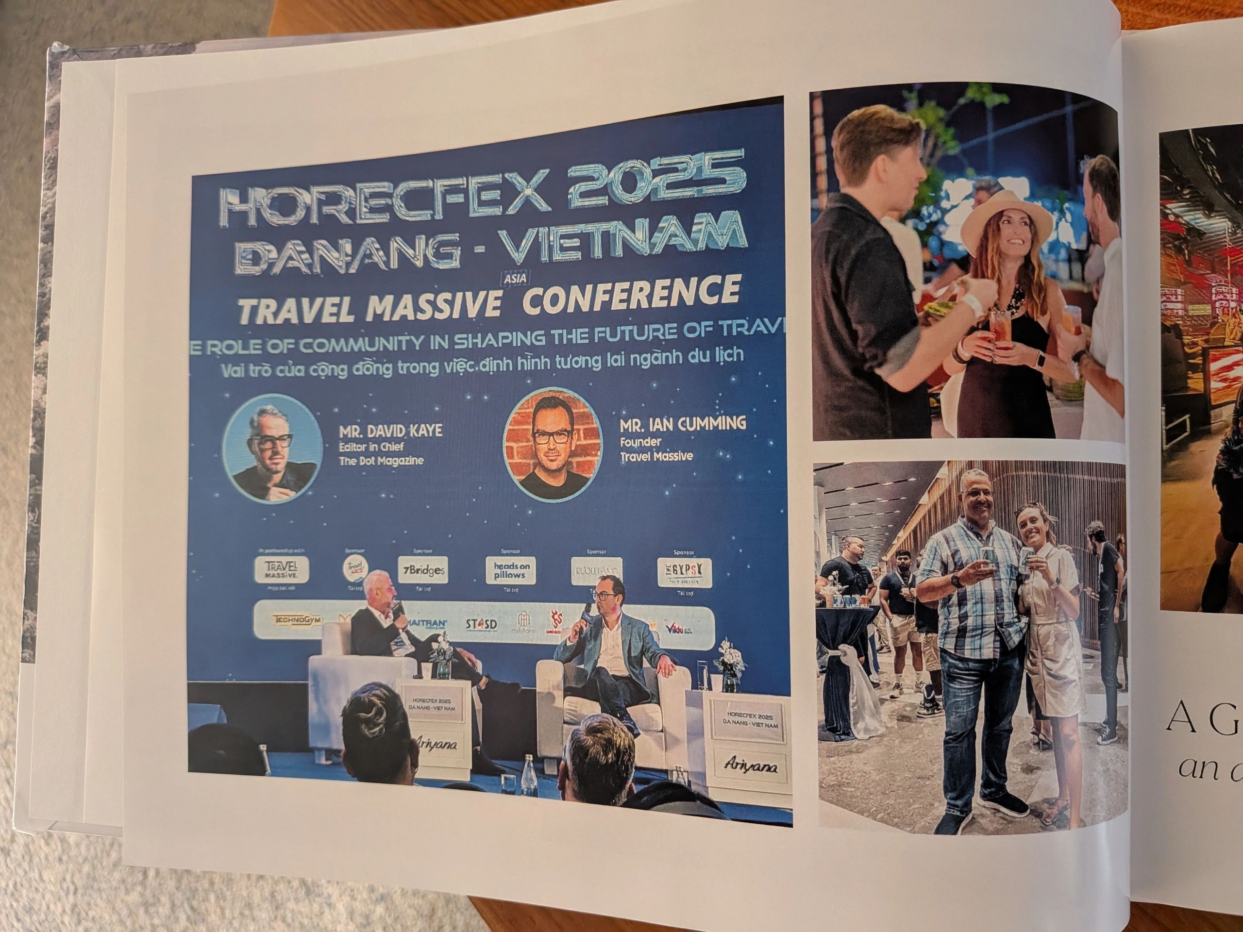 HORECFEX 2025 Travel Massive Conference in Da Nang, Vietnam with speakers and attendees.