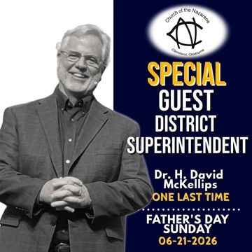 Special guest Dr. H. David McKellips for Father's Day event.