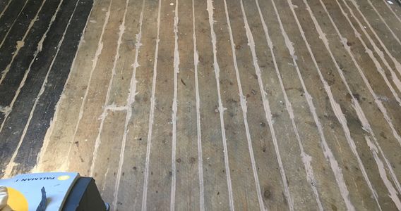Pine Floor Restoration