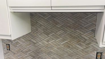 A backsplash done early 2023