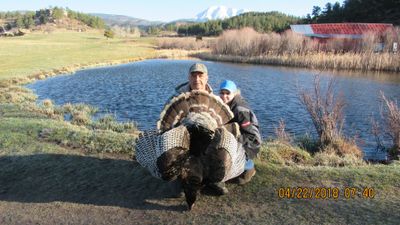 Paul W. with his Mendine Ranch Turkey