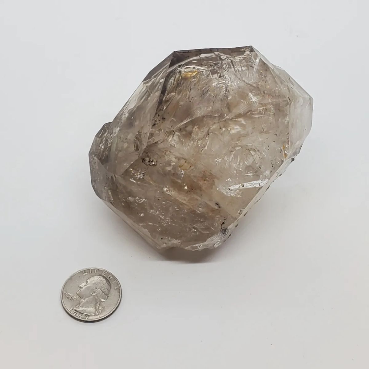 Skeletal Herkimer Diamond quartz crystal