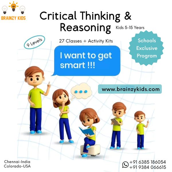 Critical Thinking by Brainzy Kids