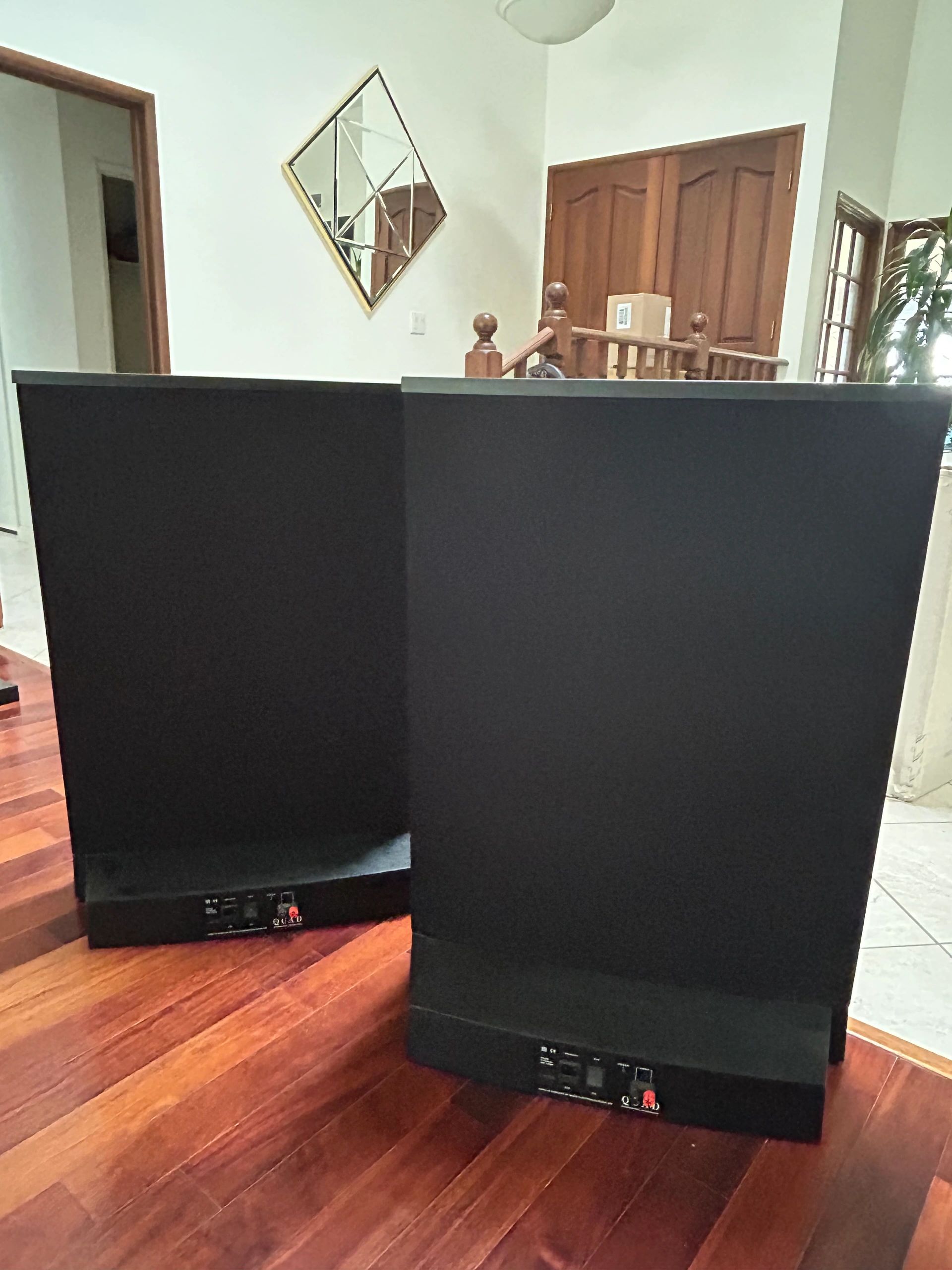 Quad ESL 988 Speakers  			