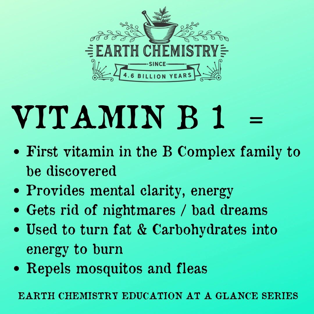 What is Vitamin B1 Good For?