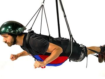 Rotor basic strirup harness for hang gliding