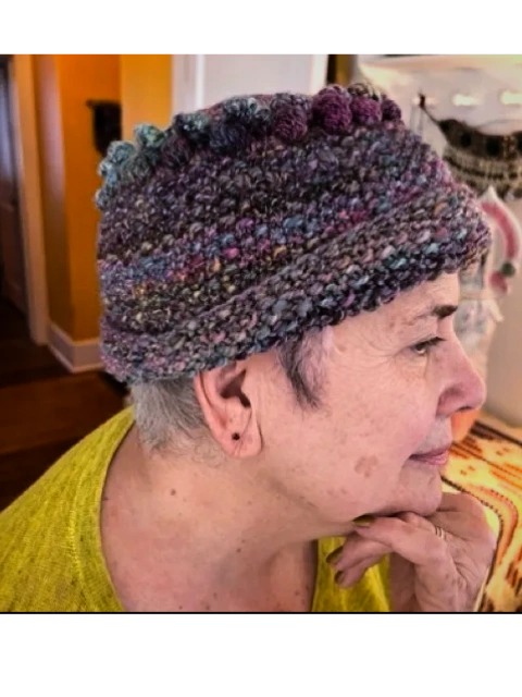 knitted wool hat