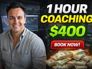 Man offers one-hour coaching for $400 with a call to book now.