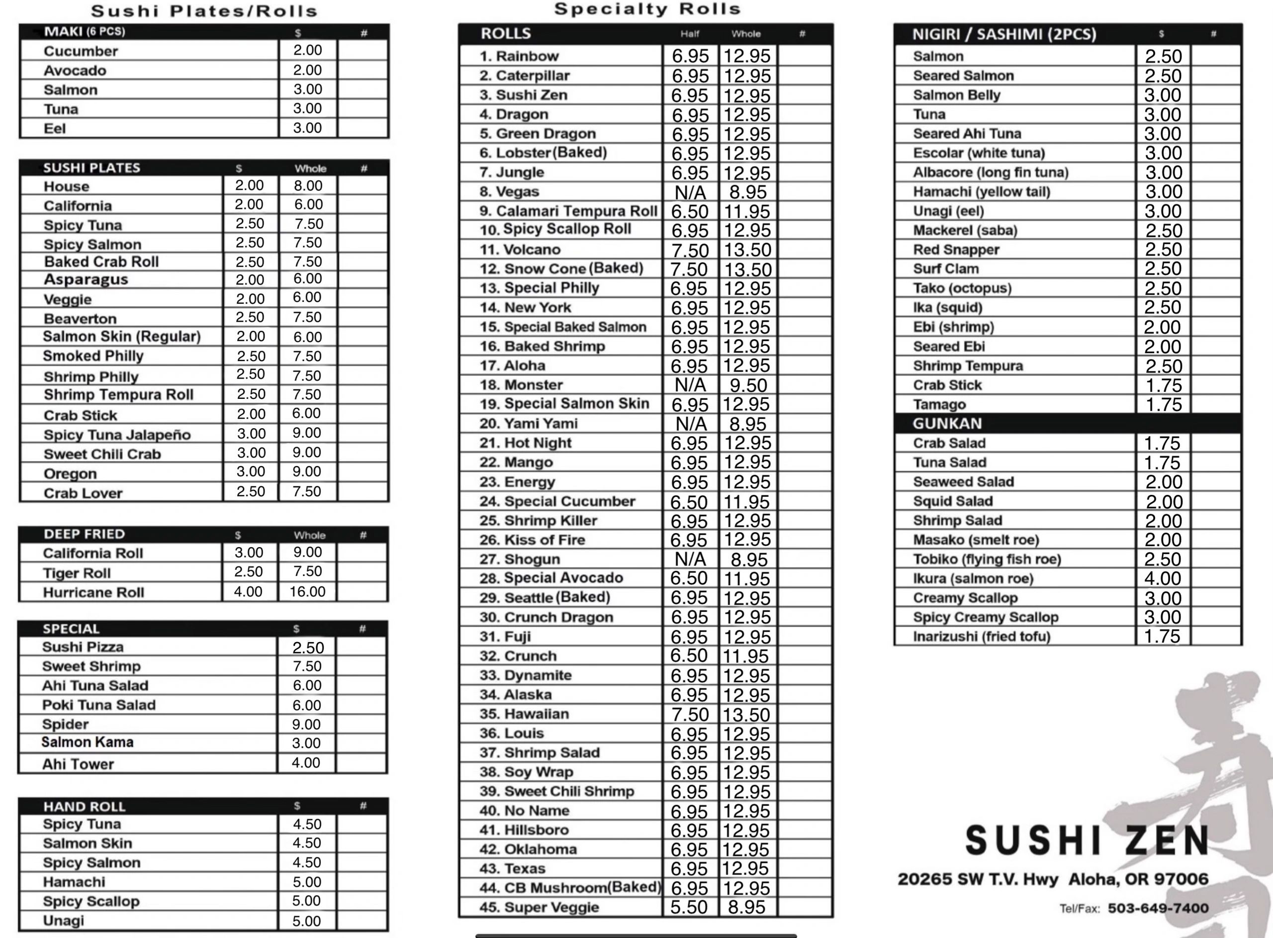 [Letter3 5] Zen Sushi Asheville Terms Of Use Terms Of Use - ac53xah