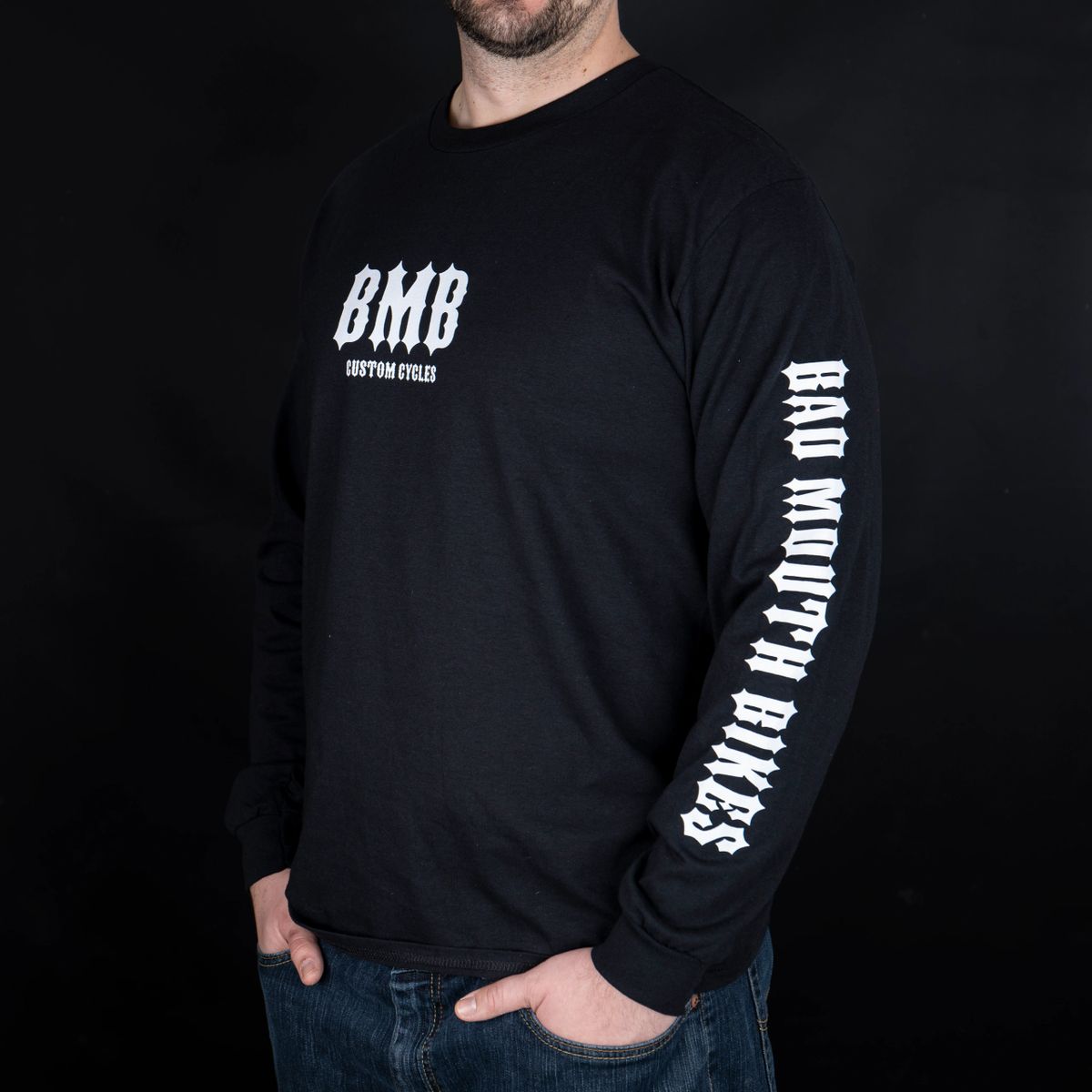 BMB Black Long Sleeve Shirt