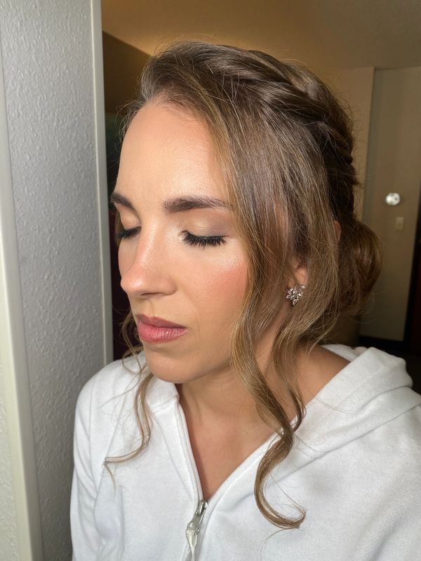 natural wedding day makeup 