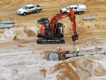 300mm stormwater install