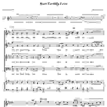 "from Earthly Love" (SATB divisi)

poem by Nathaniel Perry
music by Ian Richardson

written for The 