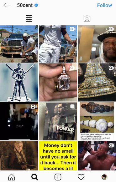 This is my new Rolls Royce Emblem. I do it different ok. That's how 50 cent valued DARTZ art.