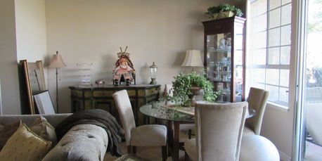 Before and After Photos Cluttered to Clean Home Staging
