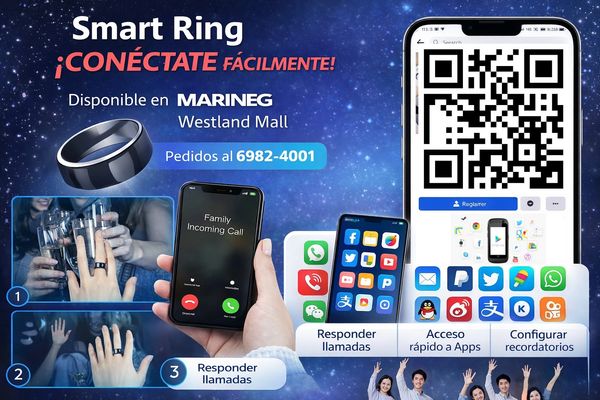 Smart Ring connects easily, enabling quick calls and app access.