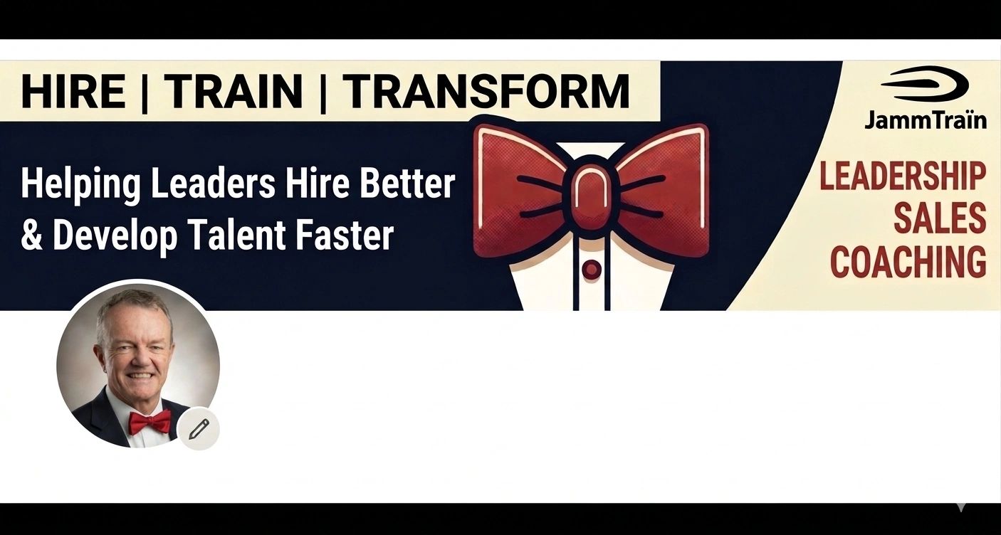Jamie Lord JammTrain HIRE TRAIN TRANSFORM Leadership Sales Coaching Hiring 2026

