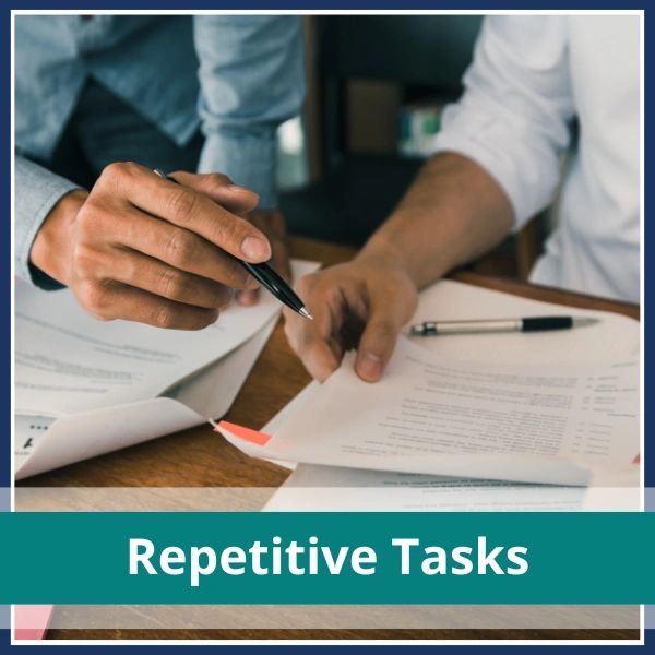 Repetitive Task Example Repetitive Tasks