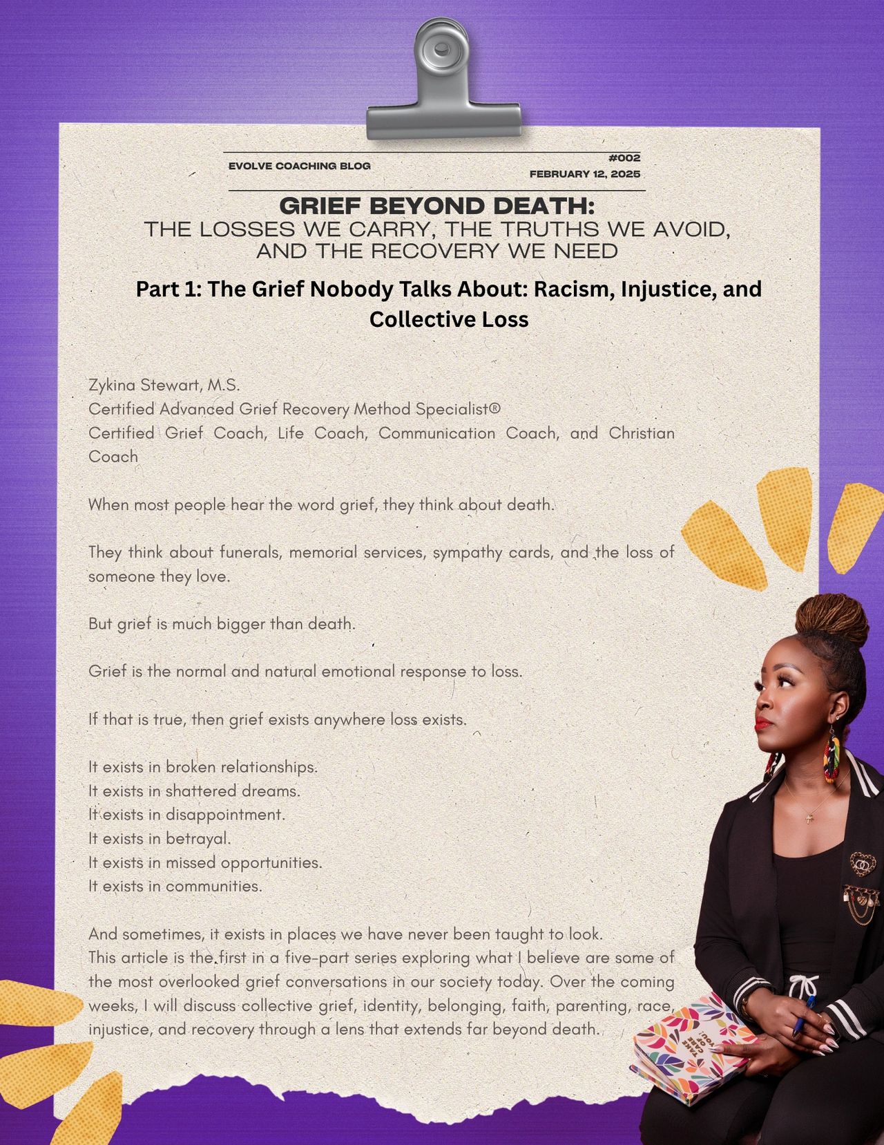 The Grief Nobody Talks About Racism, Injustice, & Collective Loss