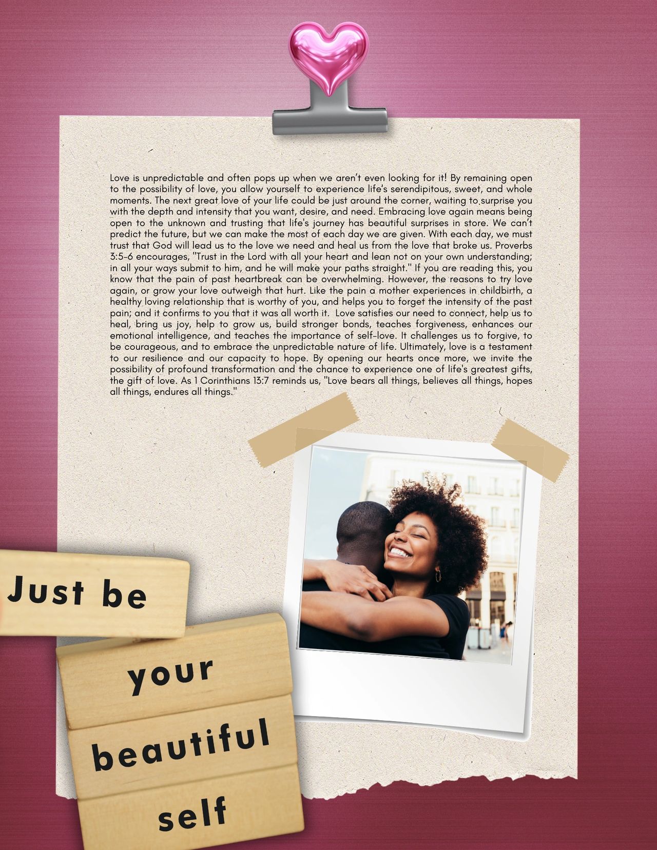 LOVE ON TOP: Why You Should Love Again After EXPERIENCING Hurt