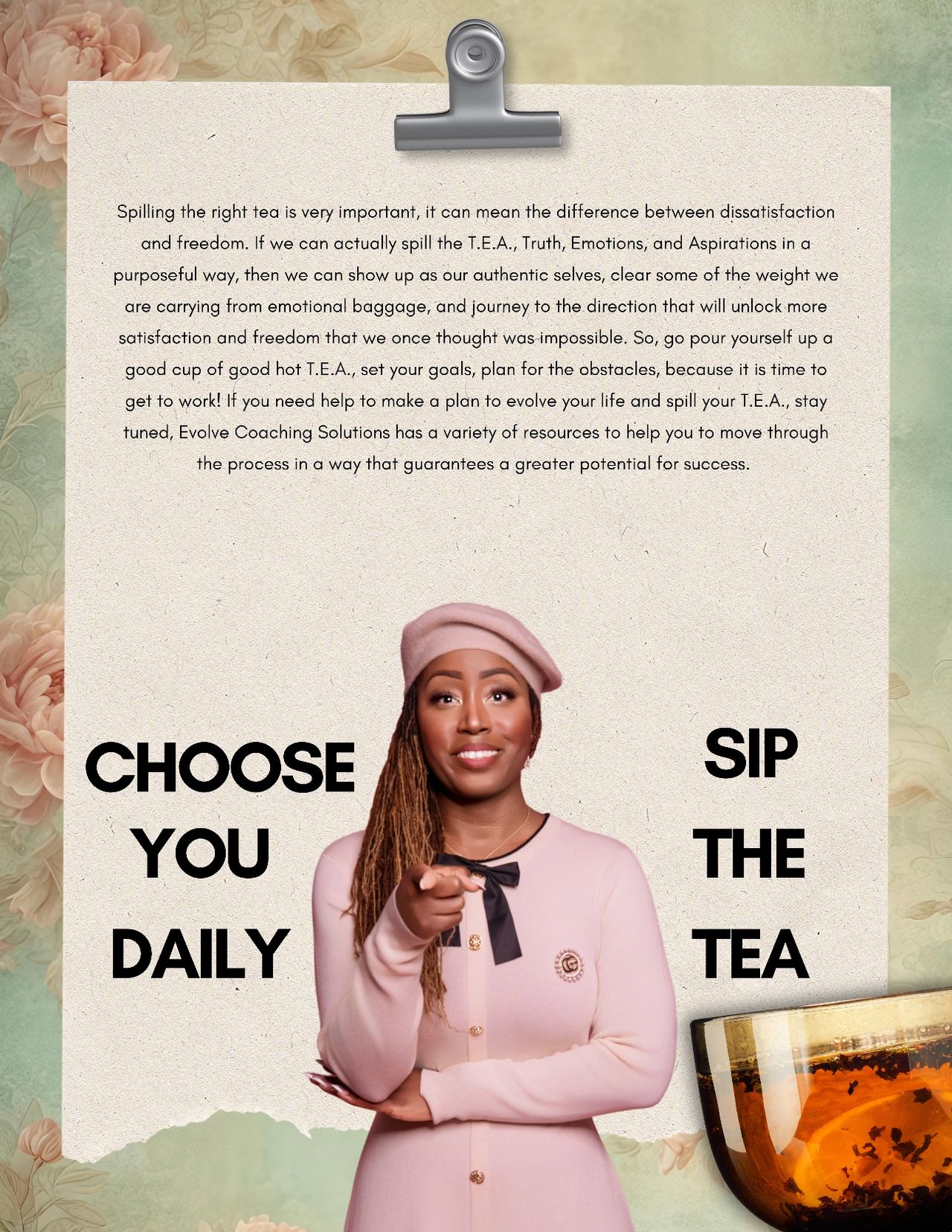 SPILL YOUR T.E.A.: Truth, Emotions, & Aspirations