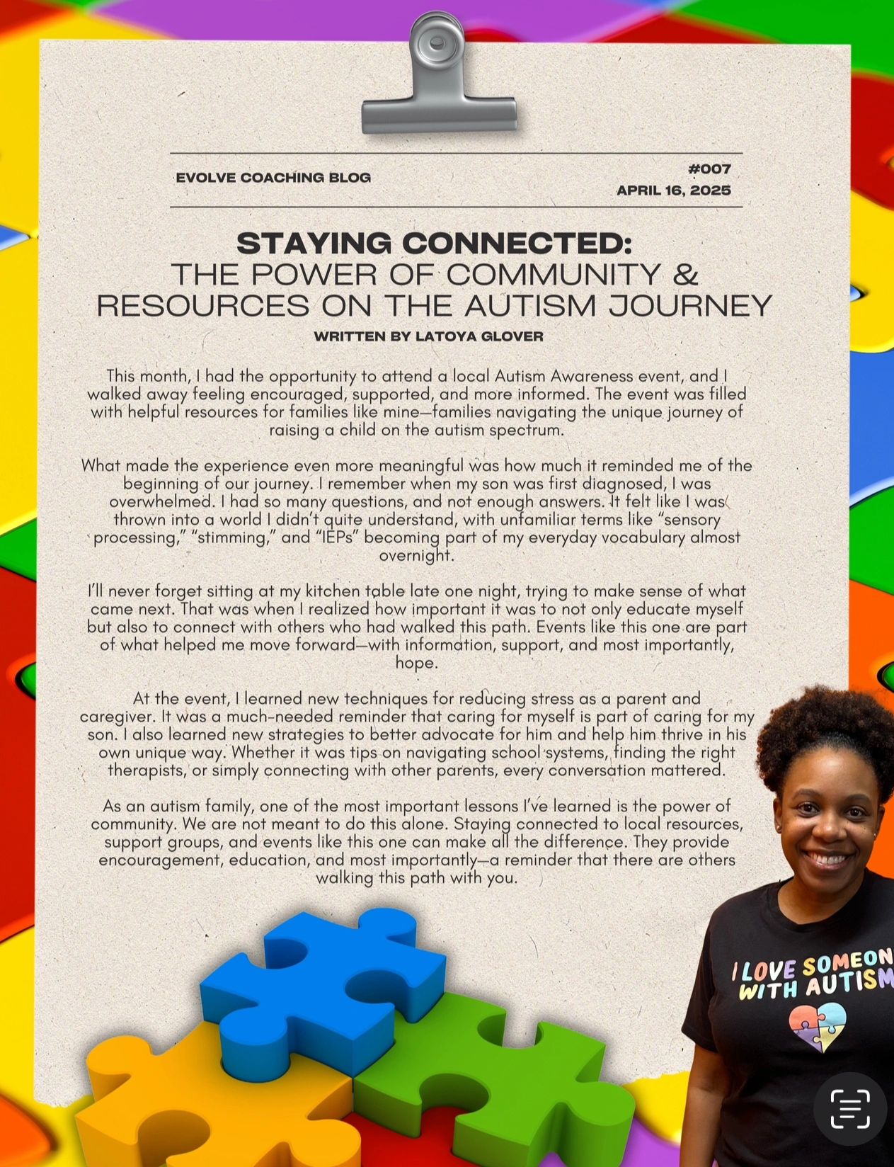 The Power of Community and Resources on The Autism Journey