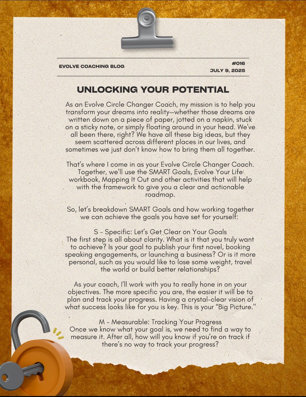Unlocking Your Potential