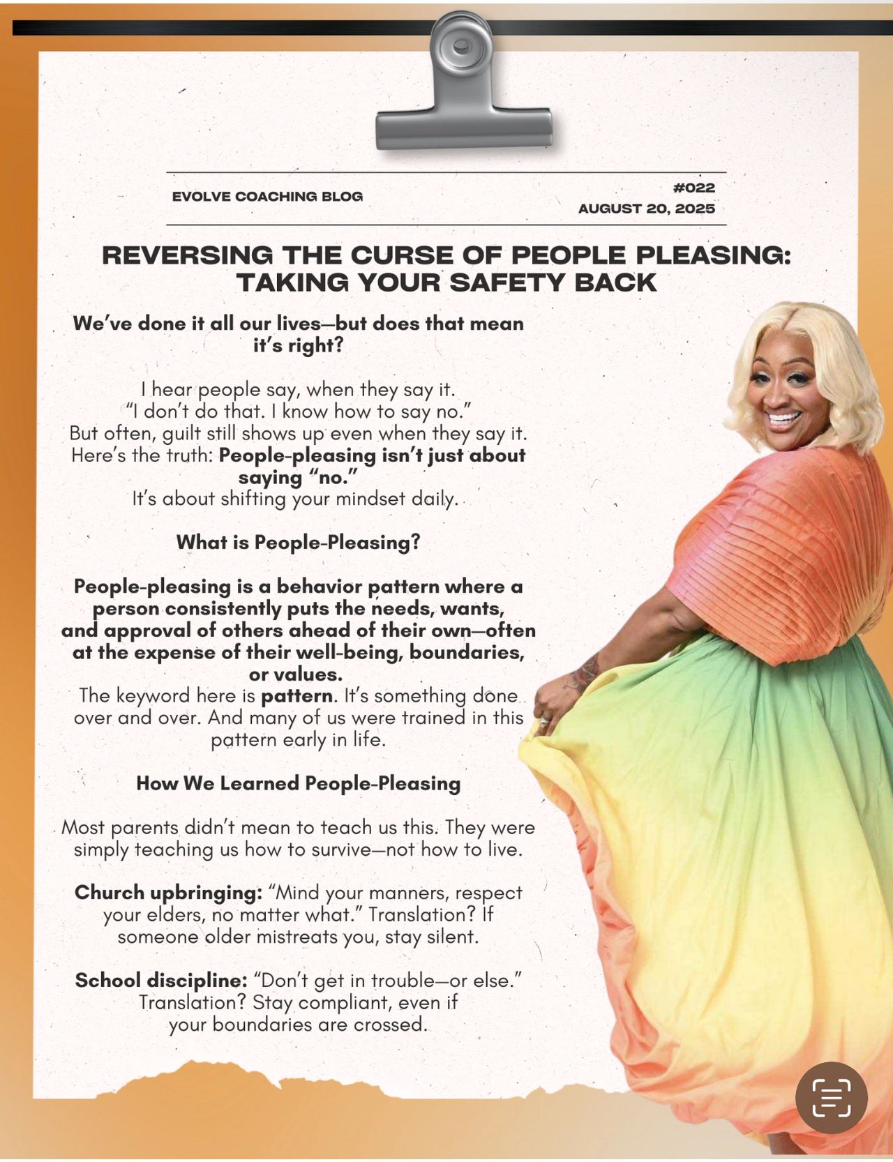Reversing the Curse of People Pleasing