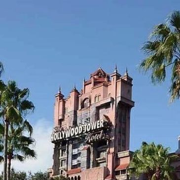 Exterior shot of Tower of Tower in Disney's Hollywood Studios