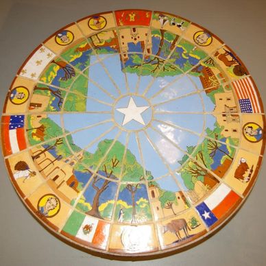 Texas Centennial Table, 1936