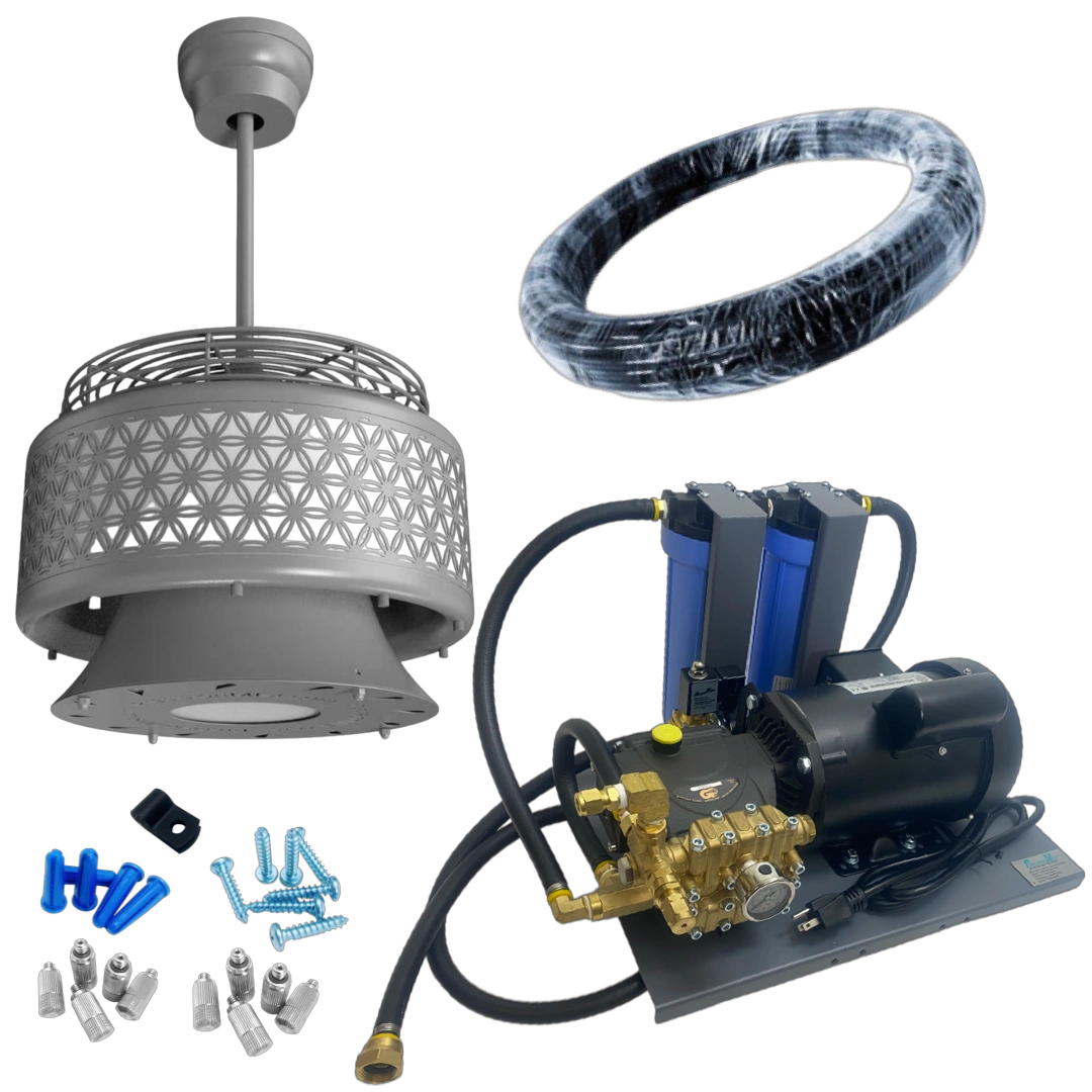 Luxaire Ceiling Mist Fan Kit (1) ANTIQUE