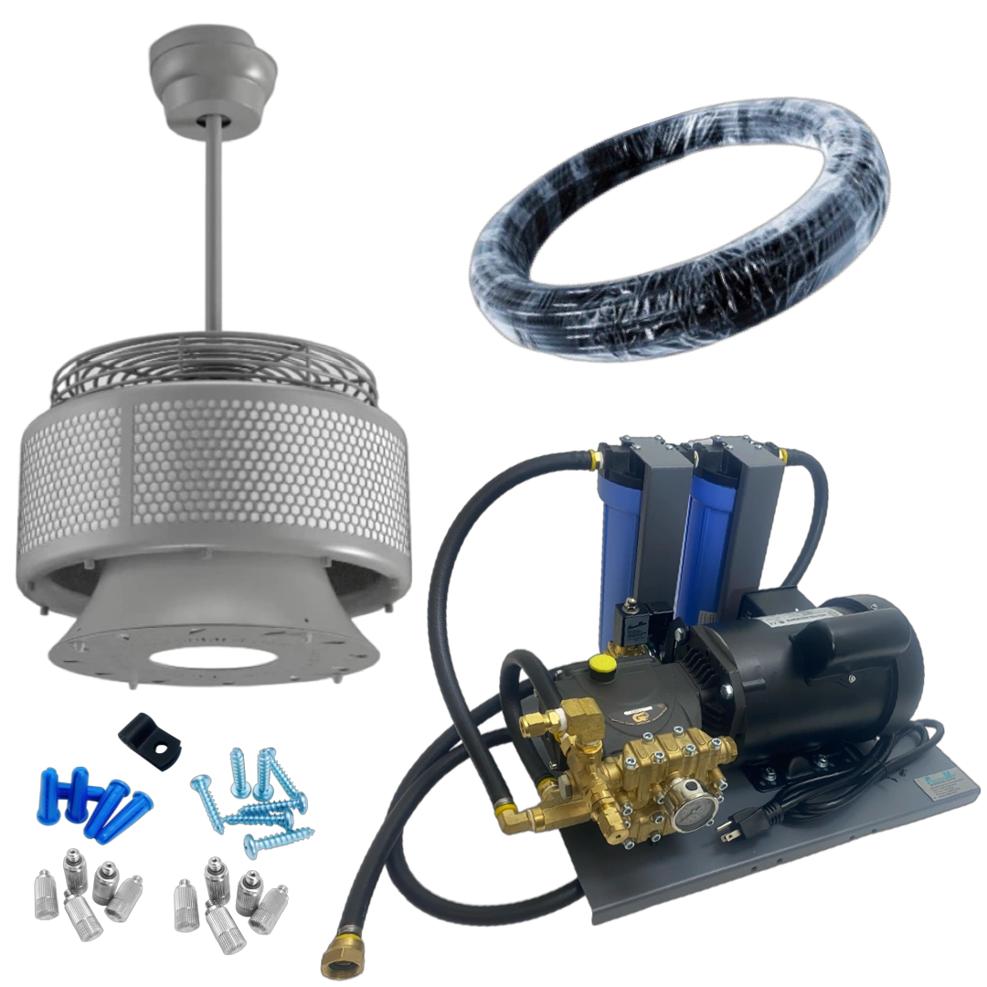 Luxaire Ceiling Mist Fan Kit (1) CONTEMPORARY