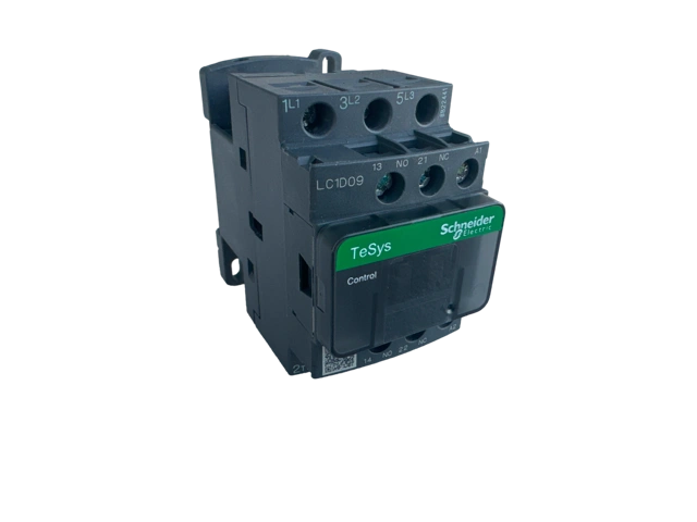 IEC Magnetic Contractor, 3 Poles, 480V AC, 9A, Reversing: No