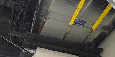 Ceiling-mounted air handler unit