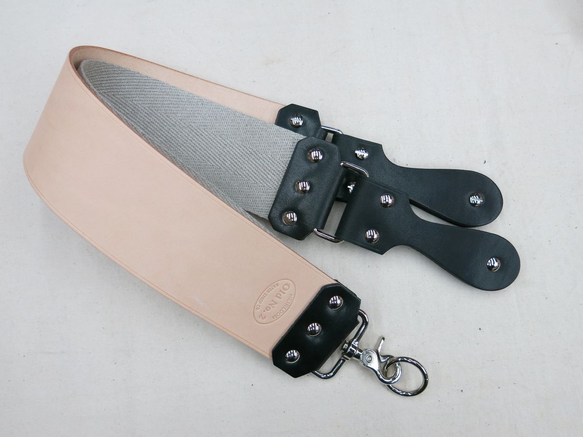 3" Artisan Premium European Steerhide "Old No. 2" Strops
