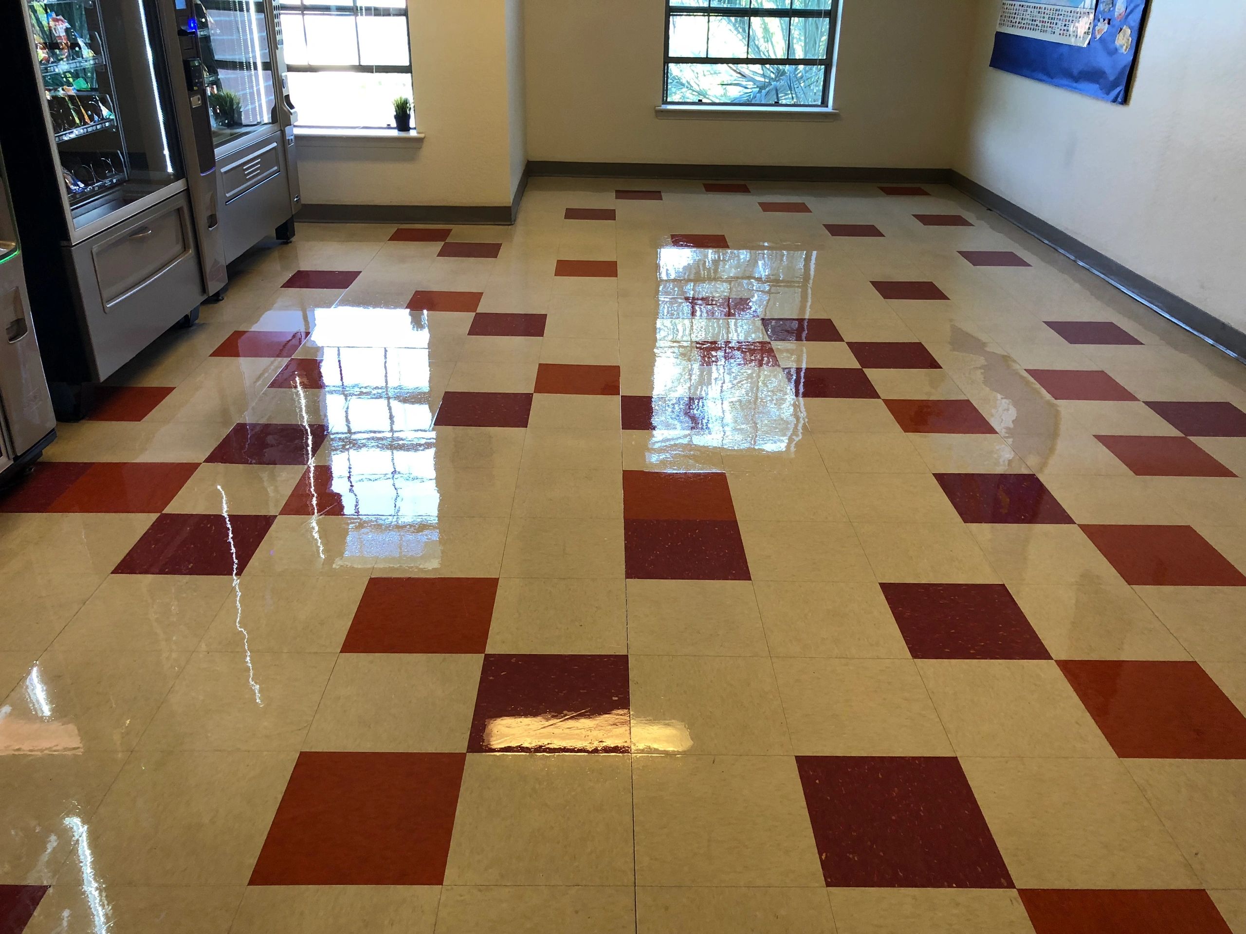 College snack room