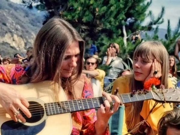 Judy Collins and Joni Mitchell
