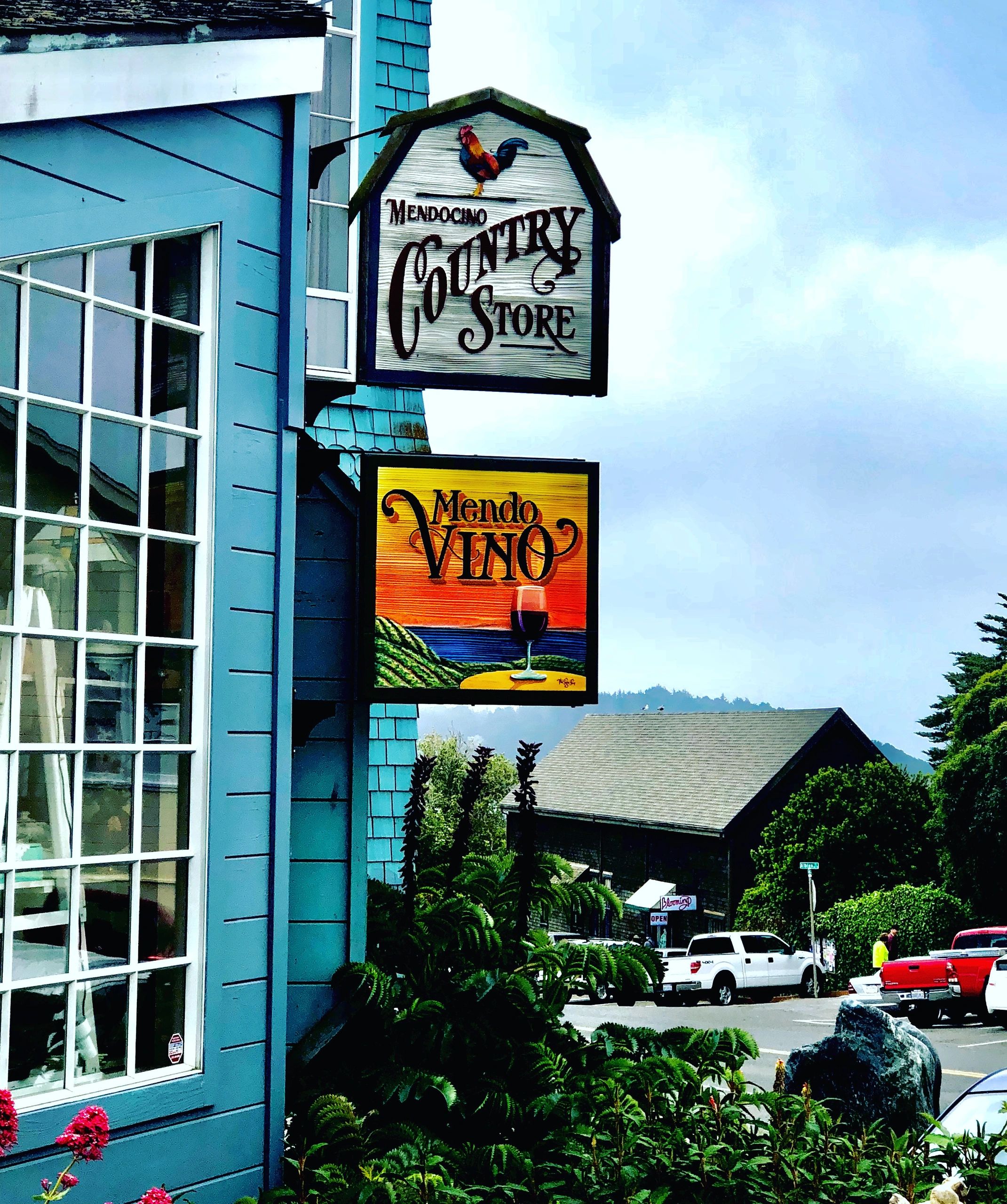 Mendocino Country Store Gift Shop, Wine Shop