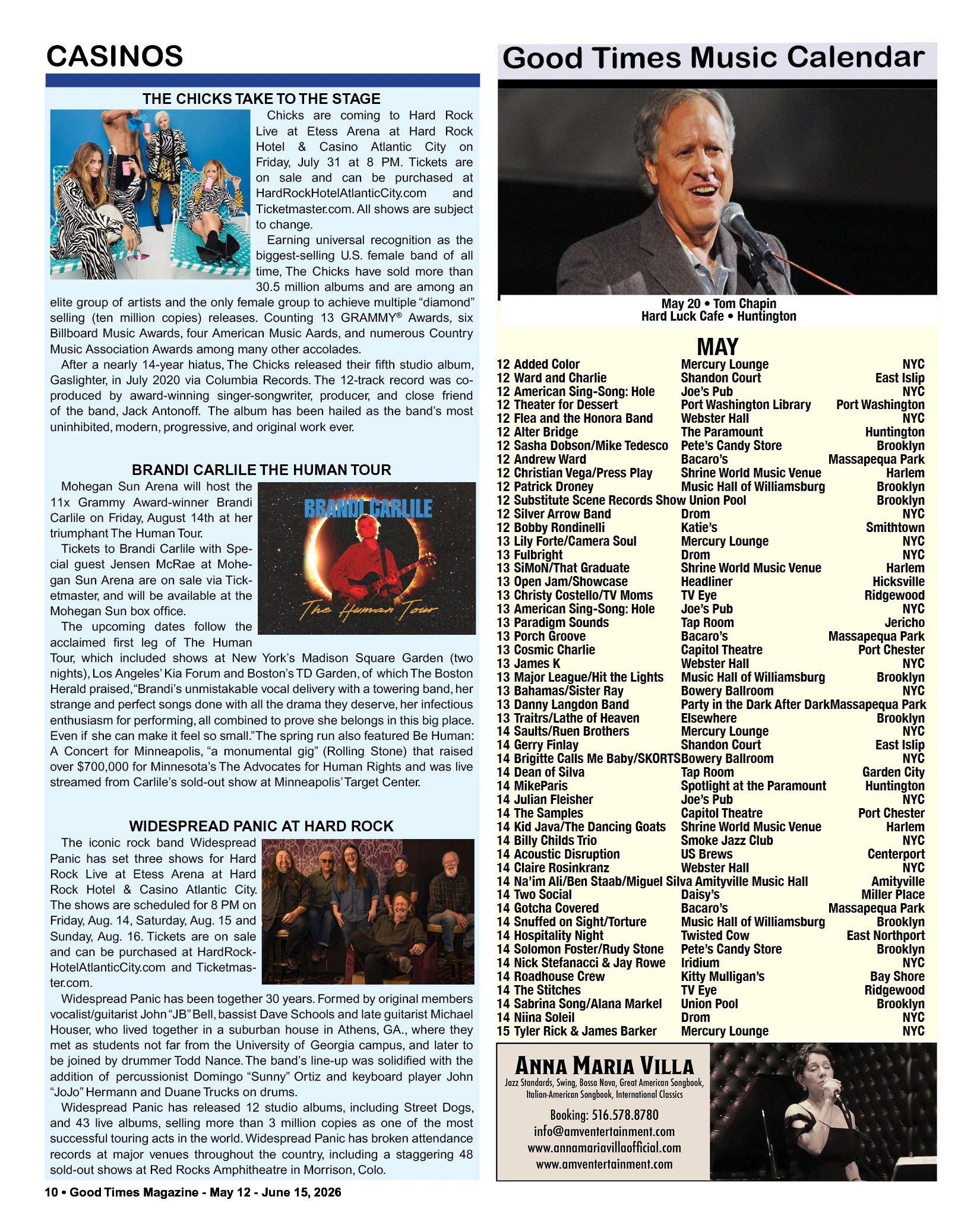 Music Calendar