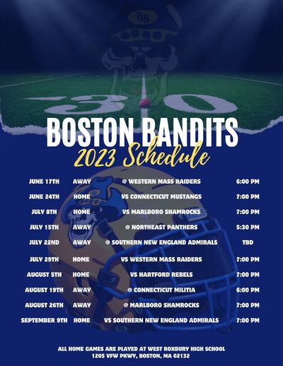 Boston Bandits - Football, Semi-Pro