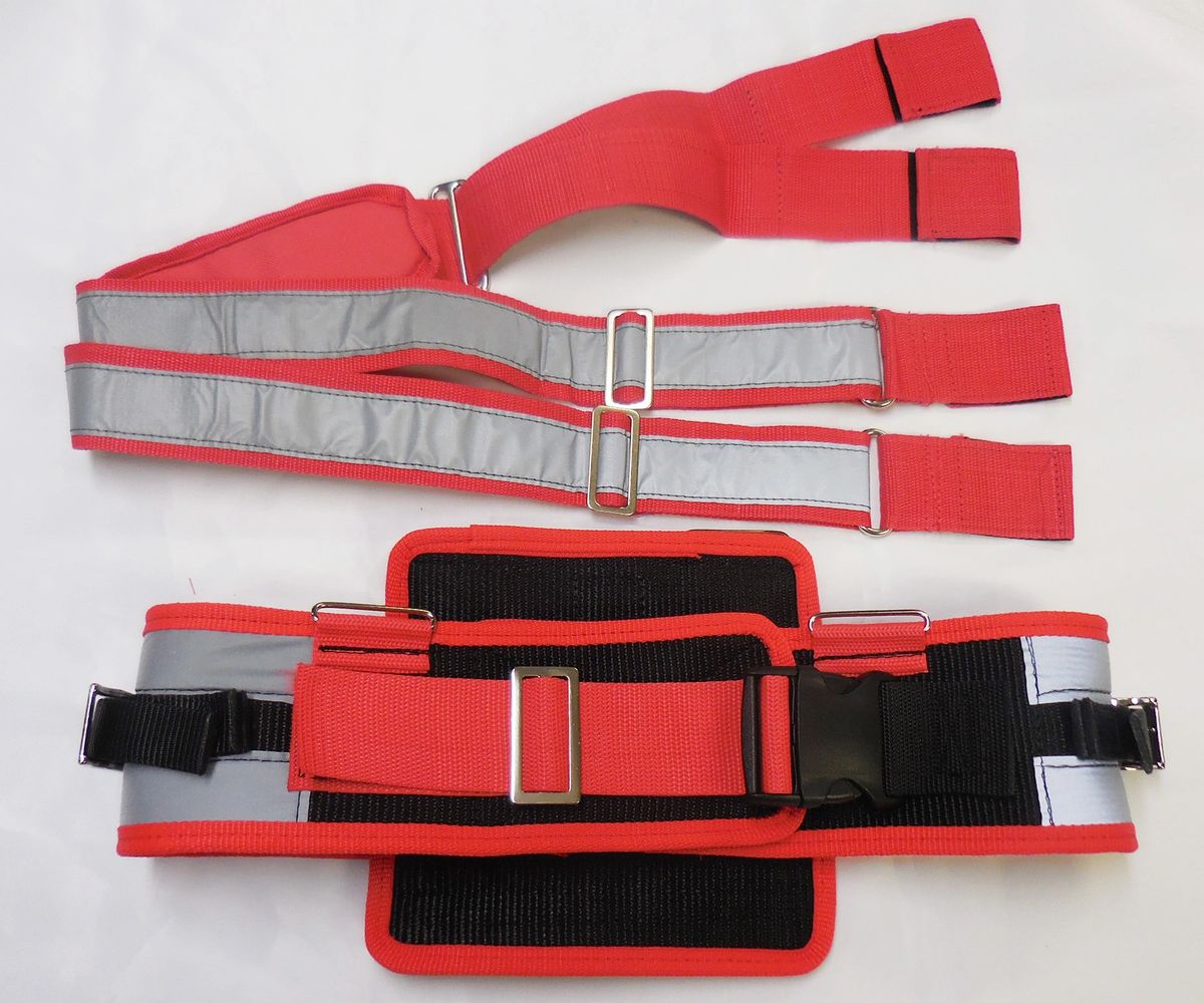 Soft Flex Belt & Full Reflective Suspenders Package