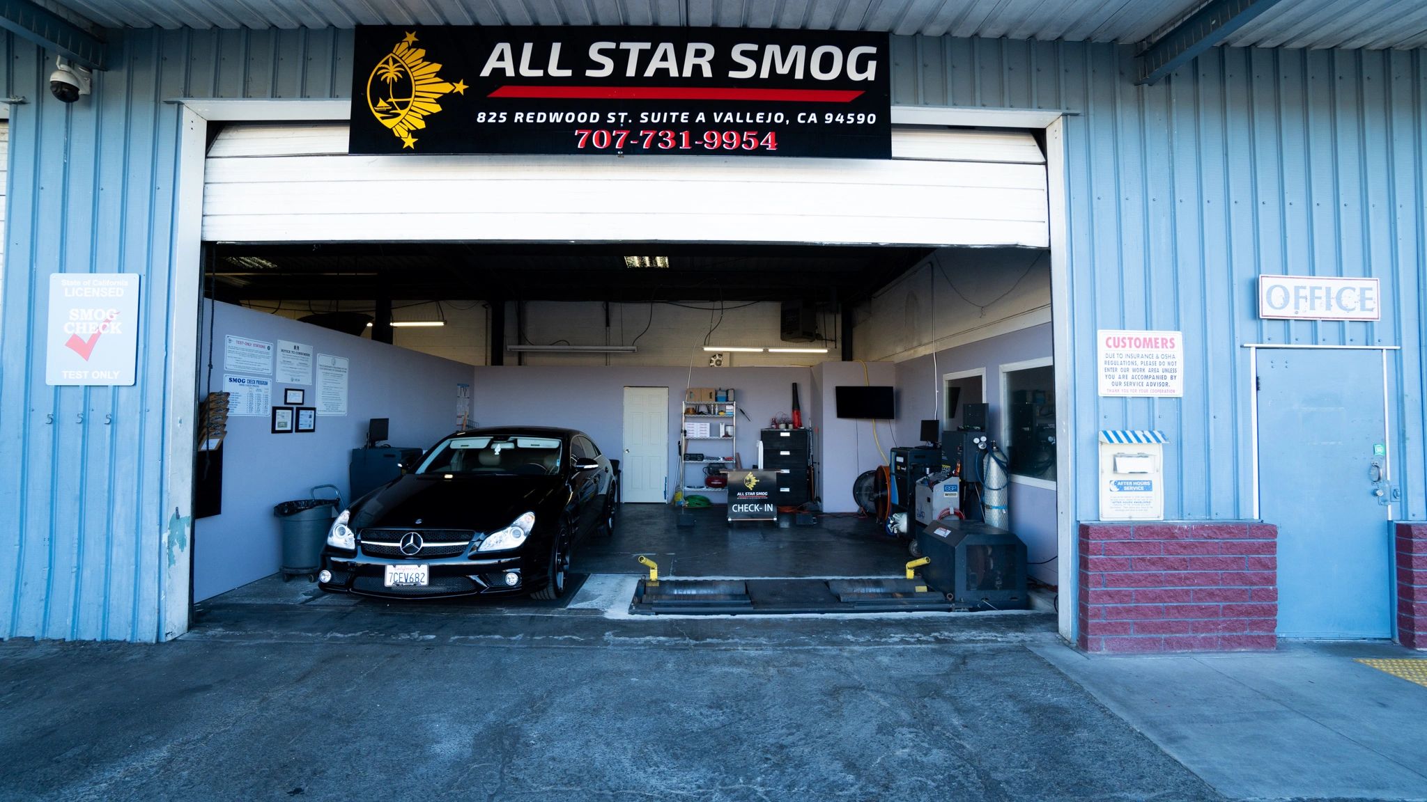 Shop Picture of All Star Smog, Vallejo CA 94591