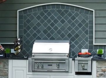 Grill and Backsplash Cleaning on the display