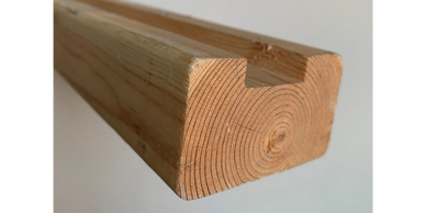 Tasseaux Dunnage 2 x 3 2 x 4 2x3 2x4 bloc bois rainuré groove attachage avec courroie