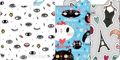 STICK-AMIS - Stick-Amis, Phone Stickers, Phone
