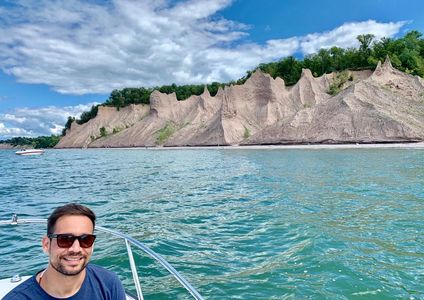 Sodus Bay, Chimney Bluffs boating trip