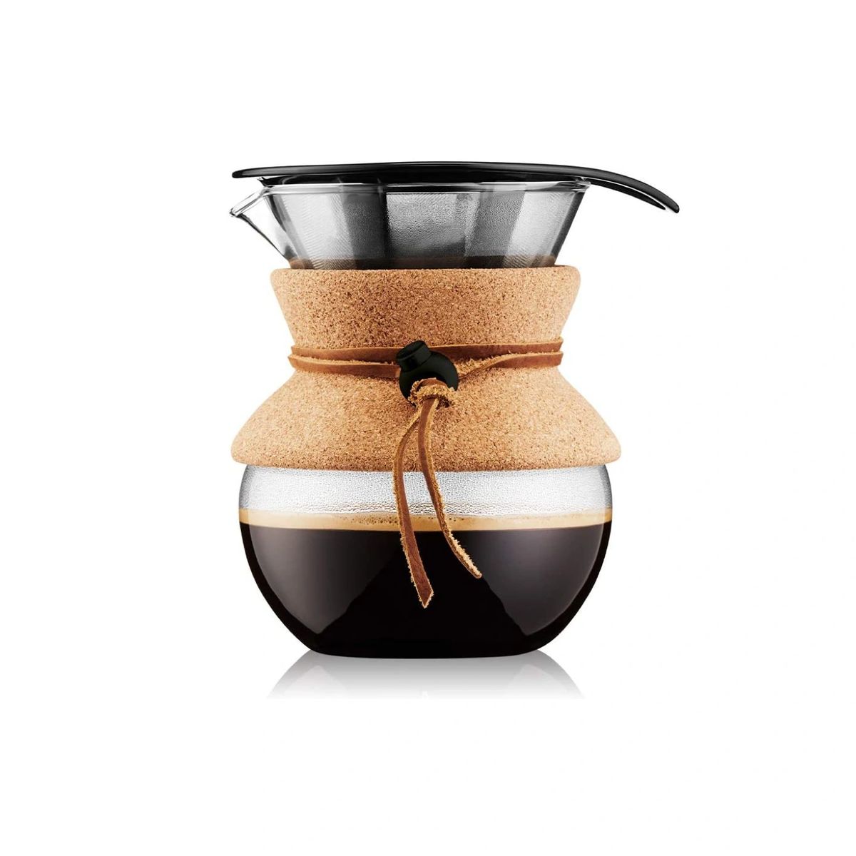 Bodum® Pour Over Coffee, Independiente Manual drip coffee maker - (Cafetera  de filtro de cristal)