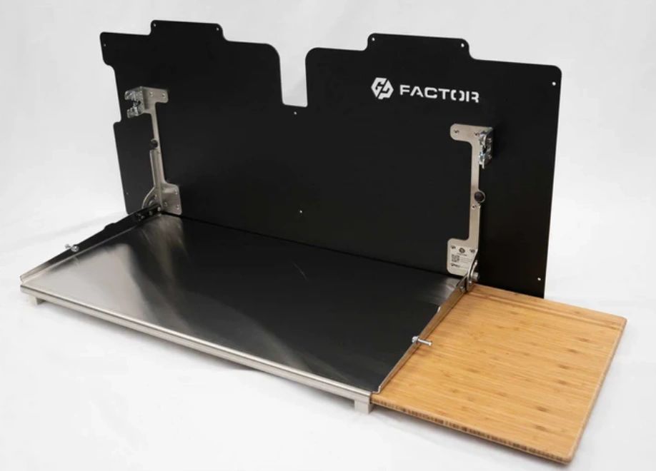 Canopy Camper Rear Door Drop Table