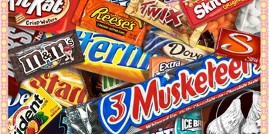 Mars Candy Bar Products. Twix, Butterfinger, Skittles, 3 Musketeers, M&M's and Trident gum. This is a Partial List of the Mars Products ABC Vending Puts in Their Micro Markets and Vending Machines Reno, NV. 